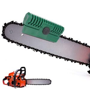 POCREATION Chainsaw Chain Track Guide Bar, Rail Dressers Universal Dresser Steel Saw Lawn Garden Tool, with Depth Gauge File Repairer Tool Suit Electric Synchrotron