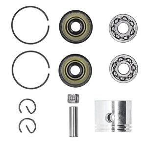 piston kit, stable performanc 41.1mm watertight chainsaw accessories for garden accessories for poulan 220 221 260 1950 2150 2250 2450 2550