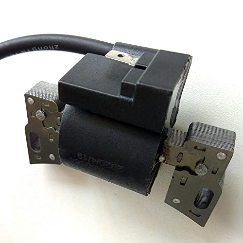 LIYYOO 593872 799582 Ignition Coil + Spark Plug Compatible with Briggs & Stratton 08P502 09P602 09P702 Armature Magneto Lawn Mower Engines