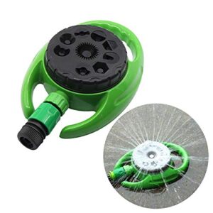 XCYY 9 Pattern Irrigation Sprinkler Garden Lawn Agriculture Adjustable Sprinkler 1 Set (Color : Green)