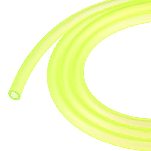 MECCANIXITY Petrol Fuel Line Hose 3/16" x 5/16" 16ft Yellow for Chainsaws Lawn Mower String Trimmer Blowers Small Engines