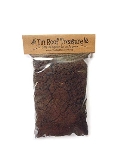 Tin Roof Treasure Organic Soil Substrate for Terrariums, Fairy Gardens, Moss and Lichen, 5"x7" Bag