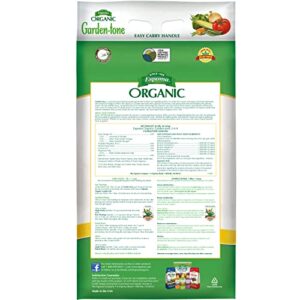 Espoma Organic Garden-Tone 3-4-4 Organic Fertilizer for Cool & Warm Season Vegetables and Herbs. Grow an Abundant Harvest of Nutritious and Flavorful Vegetables – 18 lb. Bag