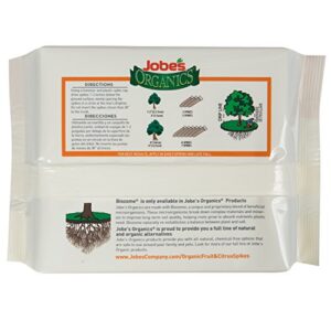 Jobe's, Fertilizer Spikes, Fruit and Citrus, 8 Count, Slow Release, Apple, Orange, Lemon, Trees