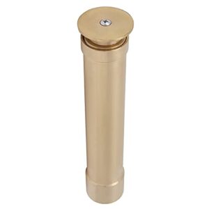 Garden Water Hose Nozzle, G1 DN25 Female Thread Brass Pond Sprinkler Nozzle Adjustable Fountain Telescopic Mushroom Water Spray for Garden Pond Amusement Park Museum Library