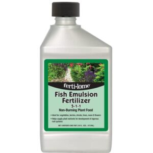 fertilome (10611) fish emulsion fertilizer 5-1-1 (16 oz)
