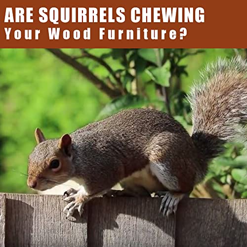 SEEKBIT 10 Pack Squirrel Repellent | Chipmunk Rodent Mice Repellent | Yard, Outdoor, Indoor, Attic, Garden Squirrels Deterrent | Car Engines Under Hood Animal Repeller | Waterproof Long Lasting, Bags
