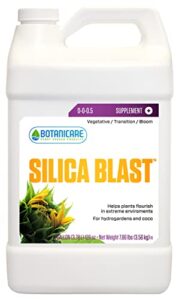botanicare silica blast, plant supplement, 0-0-0.5, 1 gal.