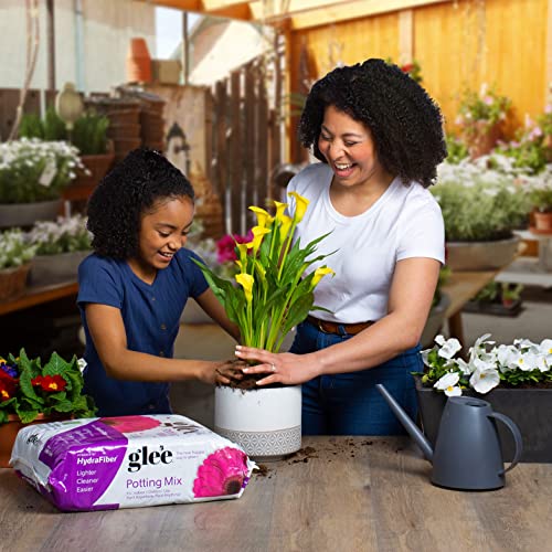 Glee Potting Mix – Lightweight, Compact Potting Soil for Growing Indoor and Outdoor Plants | Expands to 25 qt. from 0.4 to 1 cu ft (One Pack)