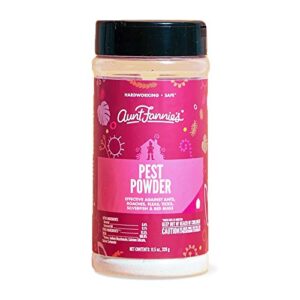 aunt fannie’s pest powder, indoor and outdoor use, 11.5 oz (single)