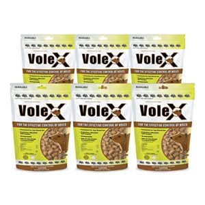 volex – effective against all species of voles. safe for use around people, pets, livestock, and wildlife (3 pound)