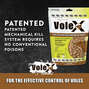 VoleX - Effective Against All Species of Voles. Safe for use Around People, Pets, Livestock, and Wildlife (3 Pound)