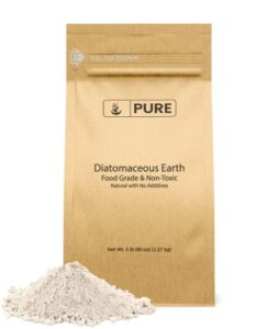 pure original ingredients diatomaceous earth (5lb) natural multipurpose household essential, freshwater de,