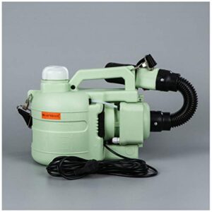 ddpwq electric ulv cold fogger sprayer machine the spray distance can reach 7-9 meters home garden office disinfection for indoor/outdoor hygiene