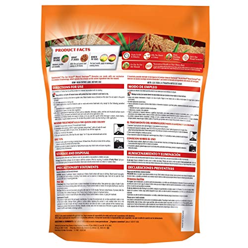 Spectracide Fire Ant Shield Mound Destroyer Granules, Destroys Fire Ant Mound, Kills Queen and Colony, 7 lb