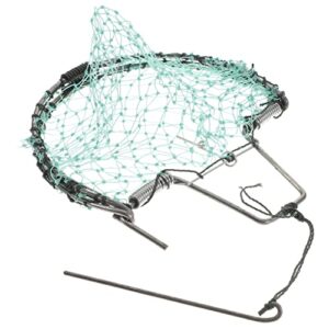 inoomp pigeon cage effective spring sparrow multifunctional for wear-resist mesh reusable pigeon trapping starling clip hunting garden live catcher outdoor catching traps practical quail bird net