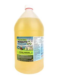 mosquito magician natural mosquito killer and insect repellent concentrate – makes 32 gallons of spray for your yard and patio – 1 gallon