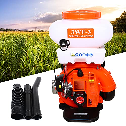 Gas Powered Backpack Fogger, Portable Sprayer Fogger Machine, Garden Sprayer Machine Mist Blower with 14L Tank, for Sanitation Spraying, Greenhouses