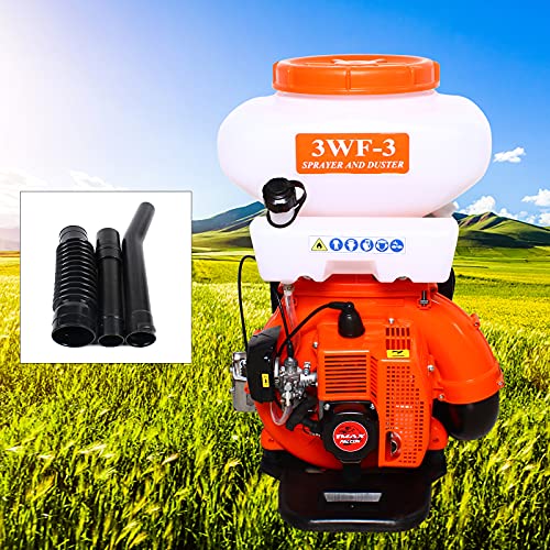 Gas Powered Backpack Fogger, Portable Sprayer Fogger Machine, Garden Sprayer Machine Mist Blower with 14L Tank, for Sanitation Spraying, Greenhouses