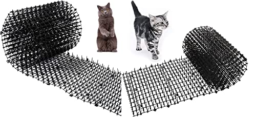 OCEANPAX Scat Cat Mat with Spikes Prickle Strips Digging Stopper Pest Repellent Spike Deterrent Mat, 78 inchx11 inch and 13FT