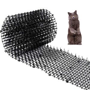 OCEANPAX Scat Cat Mat with Spikes Prickle Strips Digging Stopper Pest Repellent Spike Deterrent Mat, 78 inchx11 inch and 13FT