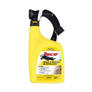 tomcat mole & gopher repellent ready-to-spray, 32 oz.