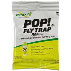 rescue! pop! fly trap bait refill – outdoor use