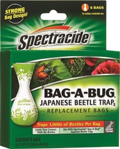spectracide bag-a-bug japanese beetle trap bags (replacement bags only)