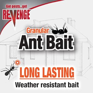 REVENGE Ant Bait Granules, 1.5 lb. Ready-to-Use Weather Resistant Formula, Kills Entire Colony of Ants Indoors & Outdoors