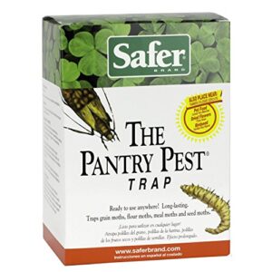safer brand 05140 pantry moth pest trap and killer for grain, flour, meal and seed moths – 2 traps