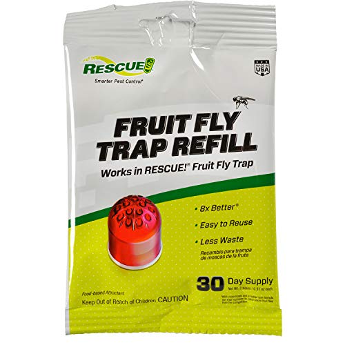 RESCUE! Fruit Fly Trap Bait Refill – 30 Day Supply