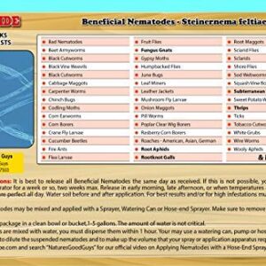 NaturesGoodGuys - Beneficial Nematodes Steinernema Feltiae - SF (5 Million)