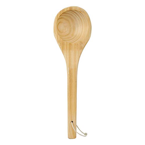 Zerodis Horticulture Garden Entertainment, Spoon,Sauna Accessories,Sauna Water Dipper Spoon Sauna Single Spoon Handmade