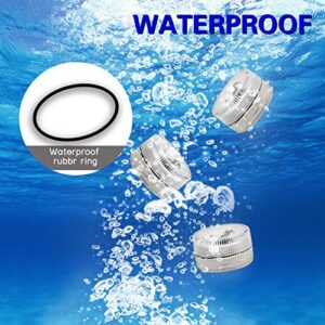 Submersible Led Pool Lights: Remote Control Fountain Lights Submersible: Outdoor Hot Tub Bathtub Swimming Pond Lights for Above Ground Pool Battery Powered Underwater Lights for Aquarium Fish Tank