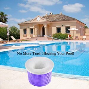 Coopache 30-Pack of Pool Skimmer Socks - Filters Baskets, Skimmers Cleans Debris and Leaves for In-Ground and Above Ground Pools