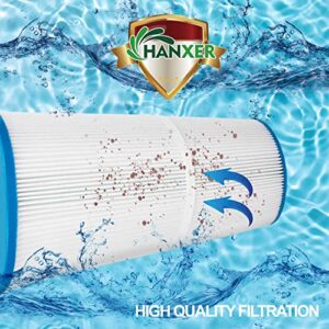 HANXER C-4326 Spa Filter Cartridge Replaces for PRB25-IN, 413-106, Filbur FC-2375, R173429, 3005845, 17-2327, 100586, 33521, 25392, 817-2500, Darlly 42513 25 Sq.Ft Hot Tub Filter, 2 Pack