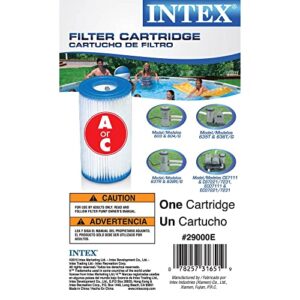 (Pack of 6) Intex 29000E/59900E Easy Set Pool Replacement Type A or C Filter Cartridge
