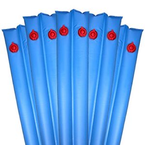 pool mate 1-3805-05 heavy-duty 16 gauge 4-foot blue winter water bag for swimming pool covers, 5-pack