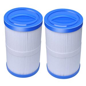 pww35l hot tub filter cartridge filter compatible with unicel 4ch-935 waterway 817-4035 teleweir 35 sf, pool & spa filter, 2 pack
