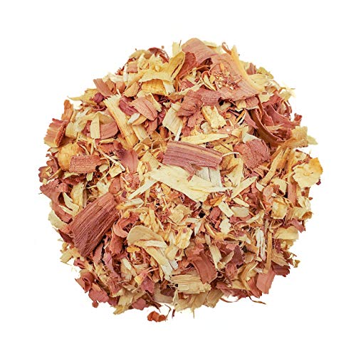 100% Natural Cedar Shavings | Mulch | Great for Outdoors or Indoor Potted Plants | Dog Bedding (4 Quart)