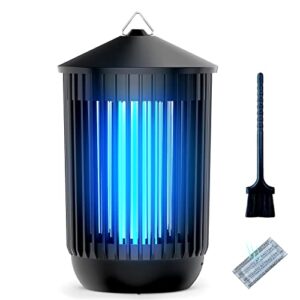 electric bug zapper outdoor, 4200v electric mosquito zapper, 20w high powered pest control waterproof for home, backyard, garden and camping