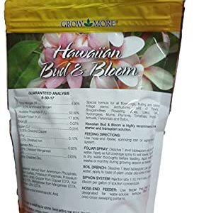 Grow More 7544 Hawaiian Bud and Bloom 5-50-17, 3-Pound Resealable Bag