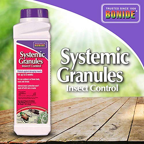 Bonide Systemic Insect Control, 1 lb. Ready-to-Use Granules for Long Lasting Insect Control in Lawn and Garden