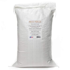 rice hulls – organic use – 5lb – house plants – gardening – chicken bedding nesting