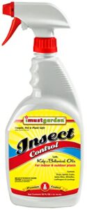 i must garden insect control: kills & repels aphids, whiteflies, mites, gnats, and more – 32oz spray