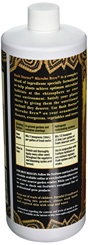 FoxFarm FX14068 1-Quart FoxFarm Bushdoctor Microbe Brew