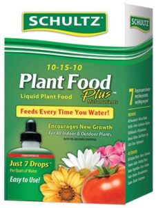 schultz all purpose 10-15-10 plant food plus, 8-ounce