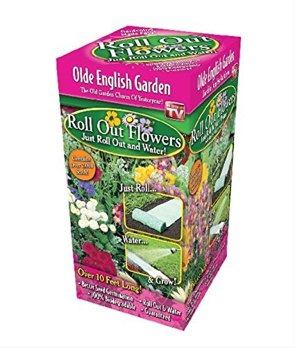 Easy Garden Roll Out Flowers Olde English Garden kit - OE1000 10-Foot by 10-Inch - by Garden Innovations