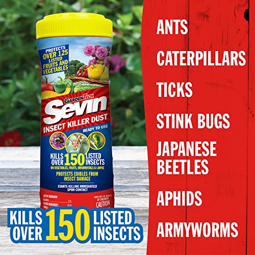 Sevin 100545891 Insect Killer Dust, 1 LB, 4-Pack, 1lb, None