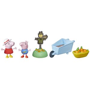 peppa pig peppa’s adventures peppa’s growing garden preschool toy, with 2 figures and 3 accessories, for ages 3 and up